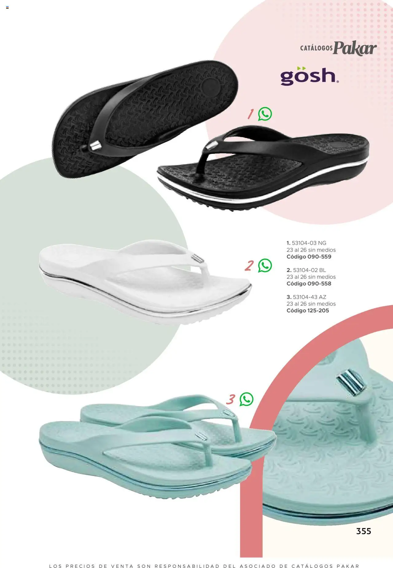 Nuevas ofertas de SC Pakar válidas en toda la República Mexicana desde el 24.07.2025. ¡Encuentra las mejores ofertas en SC Pakar Catálogo Mujer otoño / invierno! | Página: 355