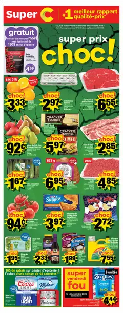 Preview of Super C - Mont-Joli from shop Super C valid from 13.11.2025