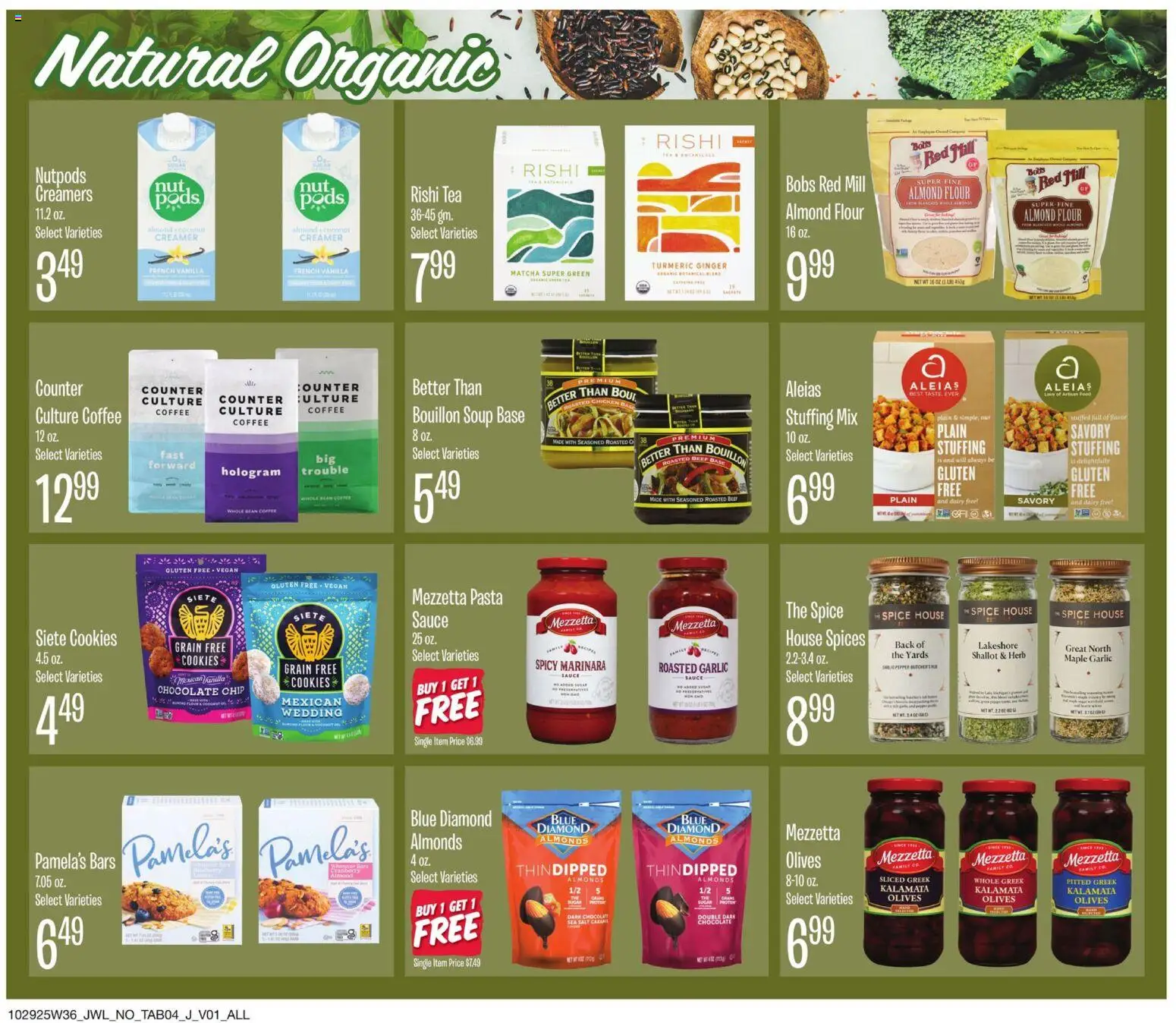 Jewel Osco Specialty & Local - valid from 29.10.2025 | Page: 4 | Products: Beef, Pasta, Cookies, Sauce