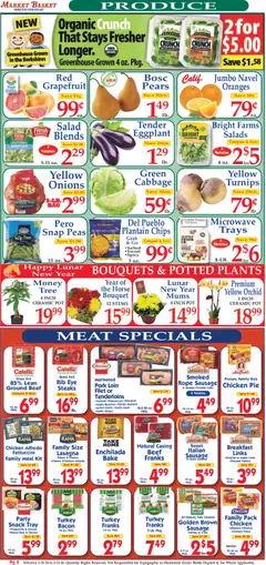 Preview of Market Basket weekly ads valid from 15.02.2026 | Page: 2