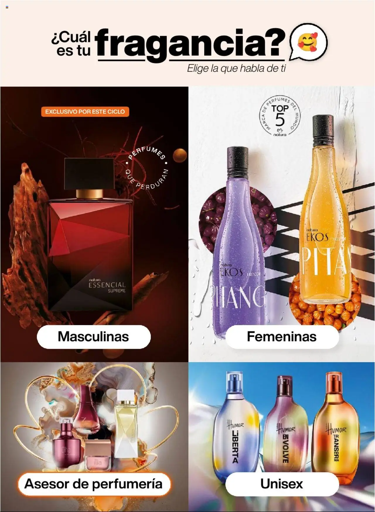 Catálogo Natura válido desde 03.09.2025 | Página: 17 | Productos: Fragancia