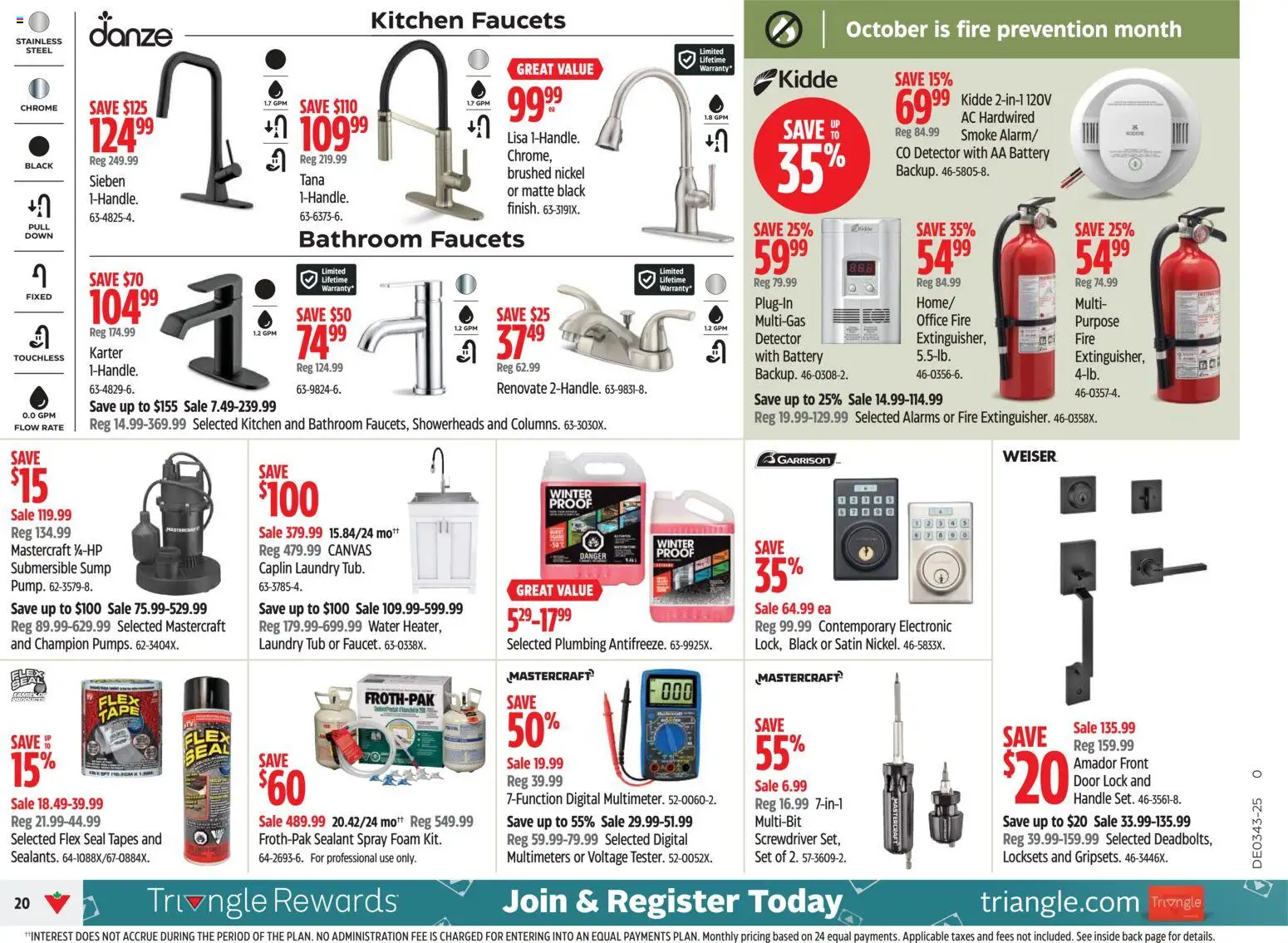 Canadian Tire flyer valid from 16.10.2025 | Page: 20 | Products: Battery