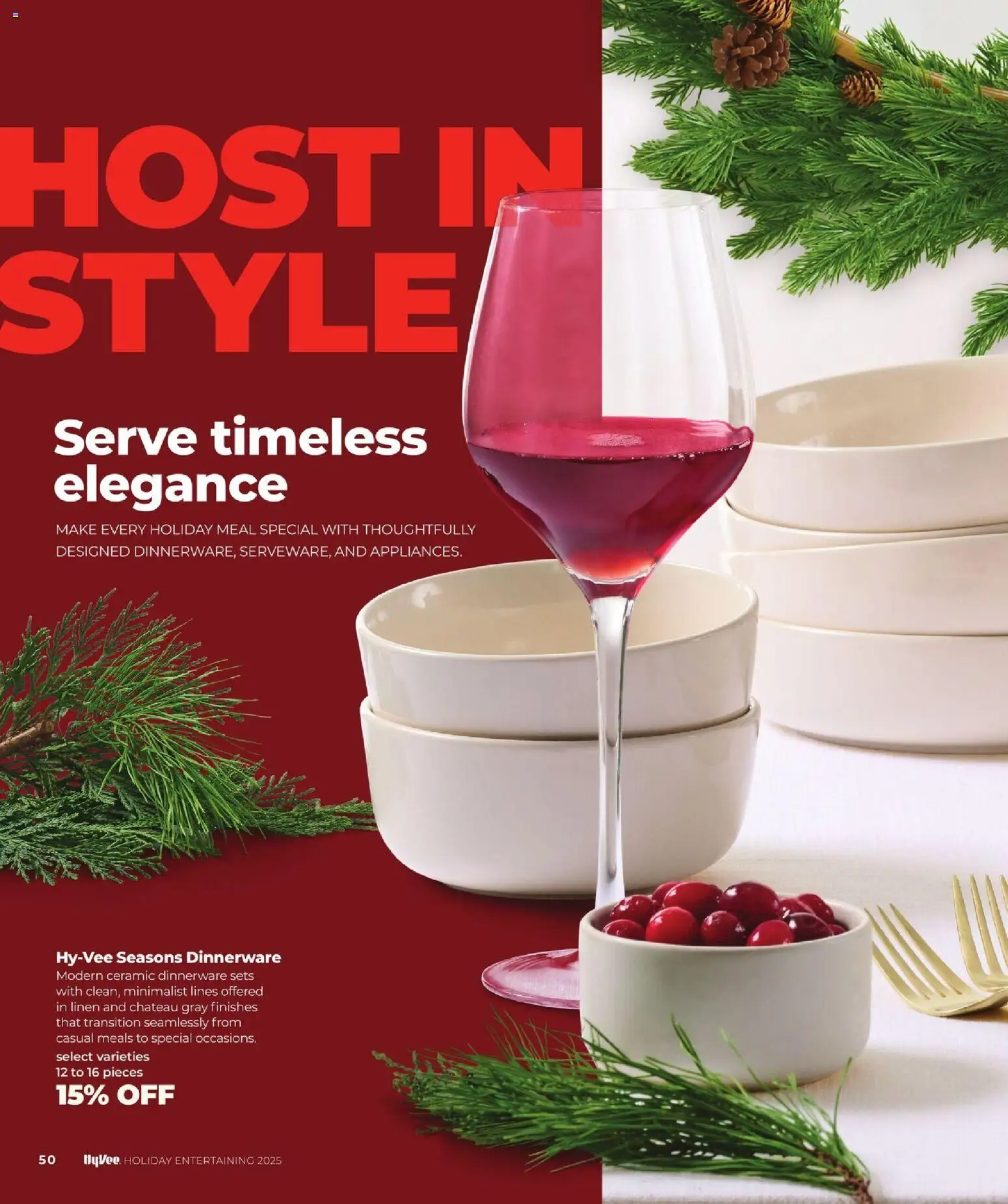 HyVee Holiday Entertaining - valid from 10.11.2025 | Page: 52