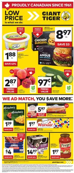 Preview of Giant Tiger weekly flyer from shop Giant Tiger valid from 06.08.2025