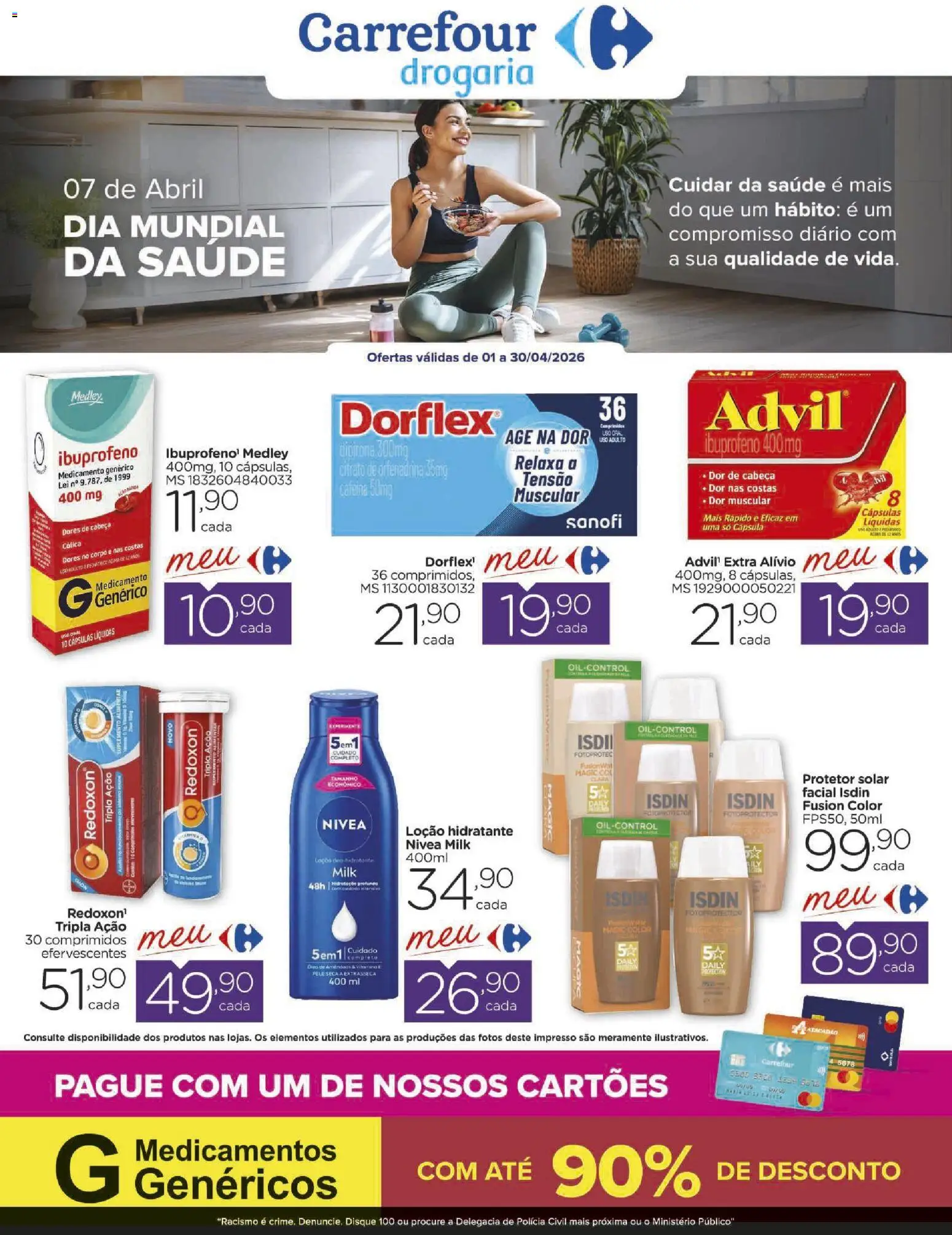 Carrefour Folheto - válido de 01.04.2026 | Página: 1