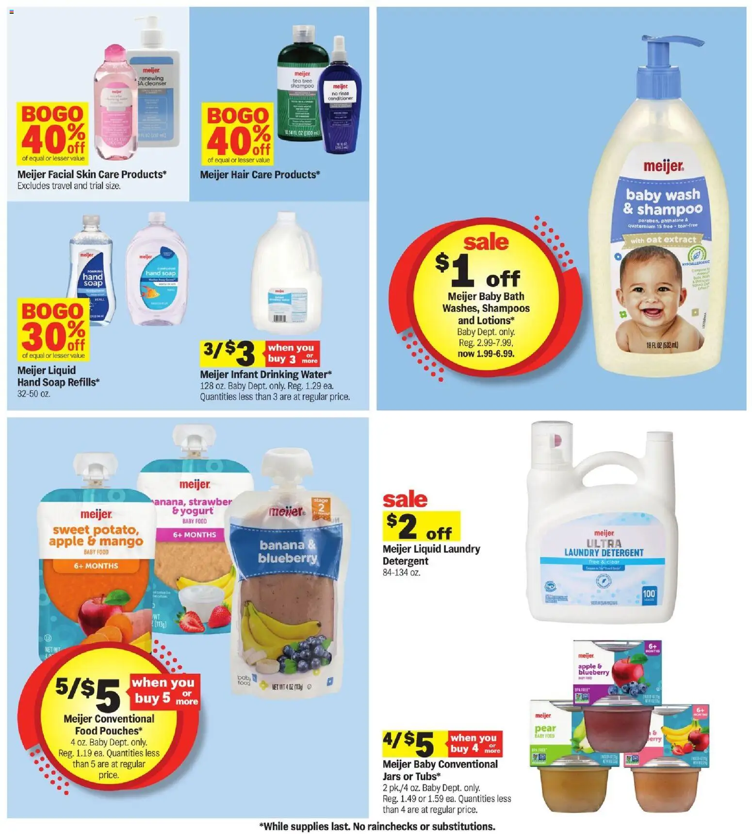Meijer Weekly Ad - valid from 02.01.2026 | Page: 31 | Products: Bath, Yogurt, Tea, Detergent