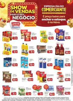 Novo Atacarejo - Ofertas Show de Vendas - Pré-Visualização do folheto da loja Novo Atacarejo, válido de 09.09.2025