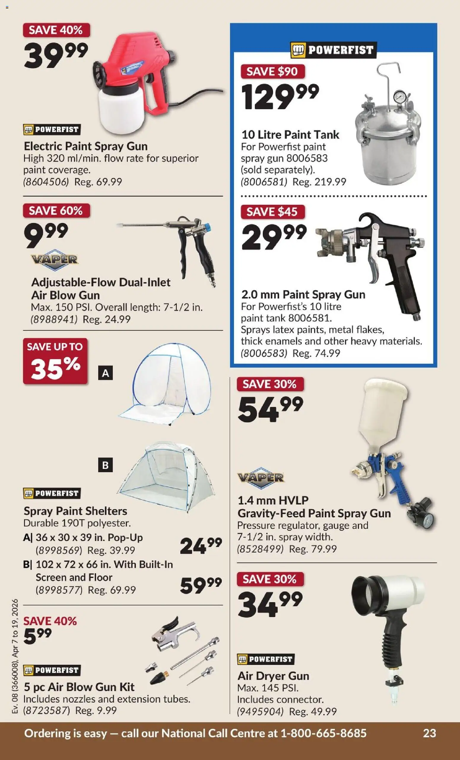 Princess Auto flyer valid from 07.04.2026 | Page: 29 | Products: PC, Dryer