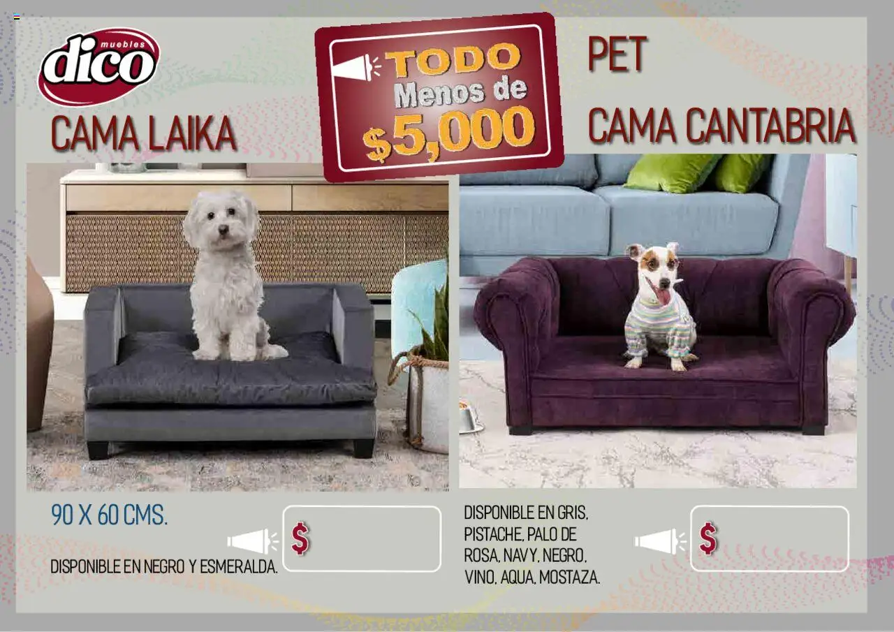 Nuevas ofertas de Muebles Dico válidas en toda la República Mexicana desde el 12.02.2025. ¡Encuentra las mejores ofertas en Muebles Dico catálogo Todo Menos! | Página: 86 | Productos: Cama