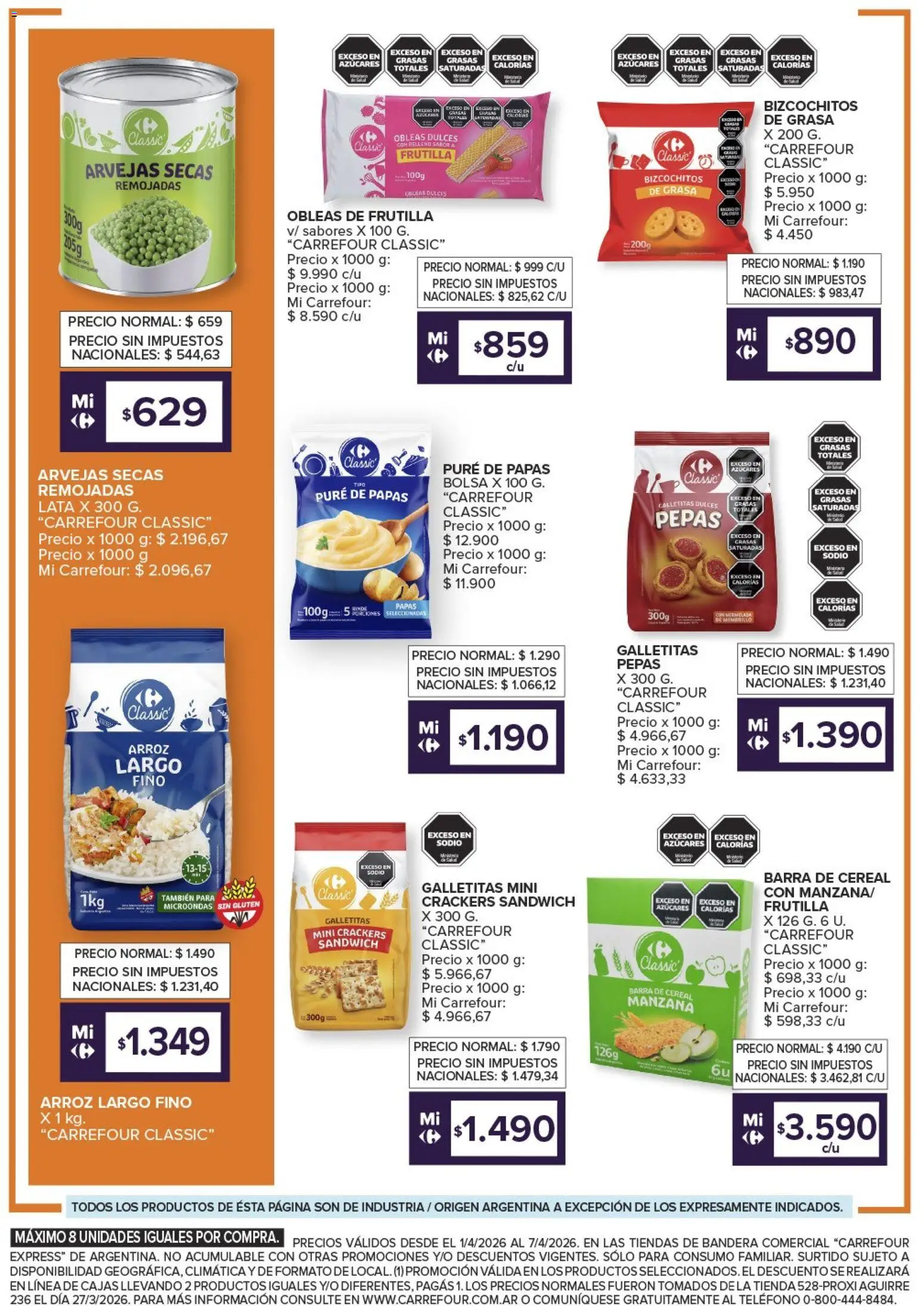 Carrefour -Carrefour Express  │ válido desde el 01.04.2026 | Página: 3