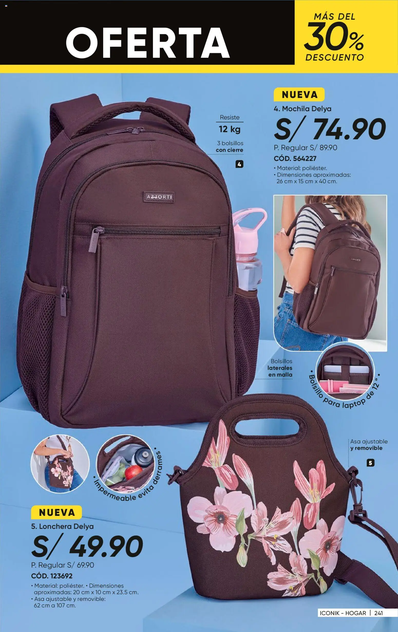 Catálogo Azzorti válido desde 16.02.2026 | Página: 244 | Productos: Mochila