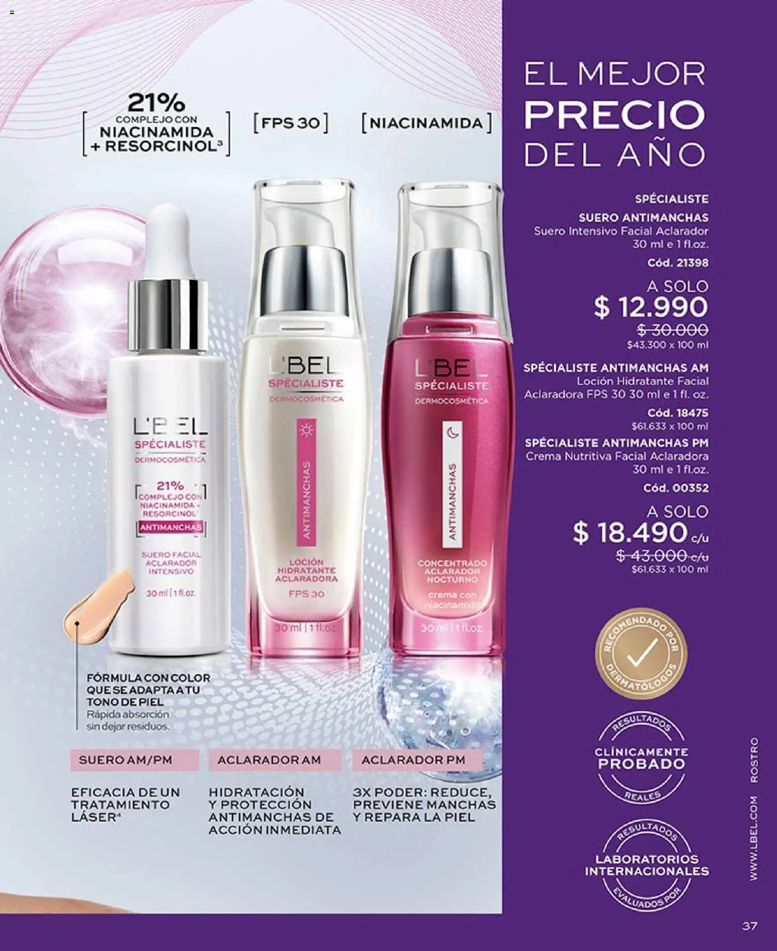 L'Bel Campaña 8 │ válido desde el 29.04.2026 | Página: 39 | Productos: Loción, Crema