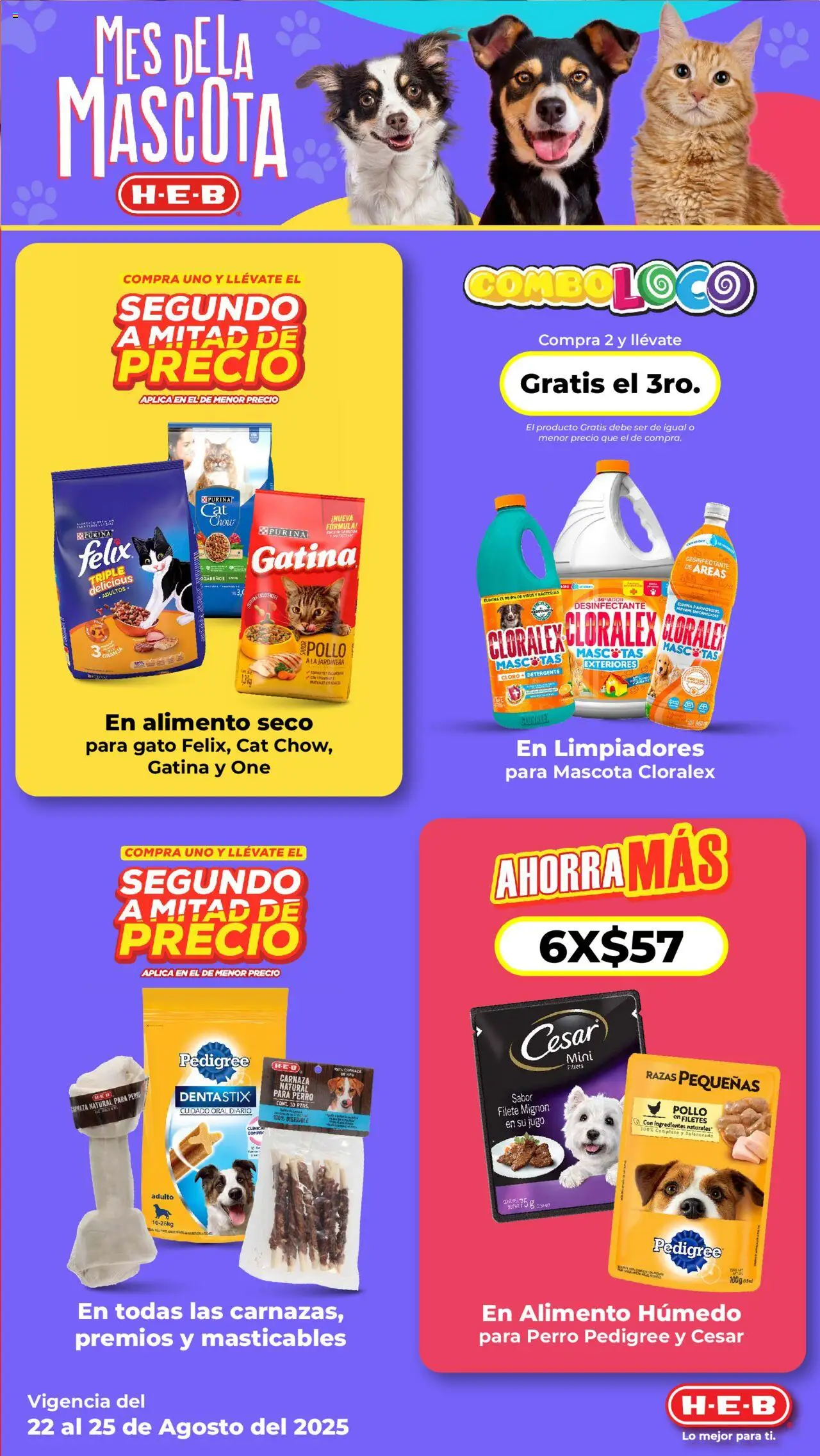 Nuevas ofertas de H-E-B válidas en toda la República Mexicana desde el 22.08.2025. ¡Encuentra las mejores ofertas en H-E-B folleto! | Página: 16 | Productos: Pollo, Jugo, Limpiador, Desinfectante
