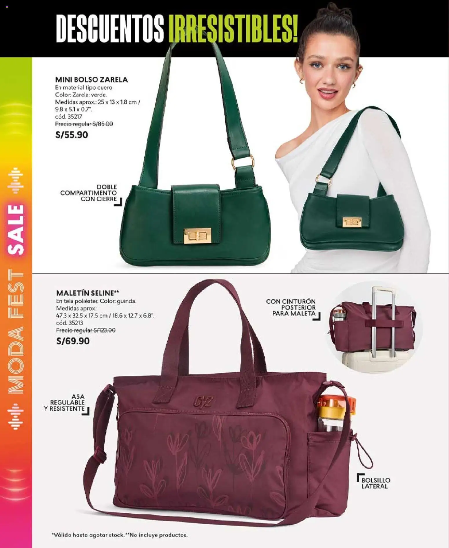 Catálogo CyZone válido desde 21.02.2026 | Página: 80 | Productos: Bolso, Maleta, Cinturón