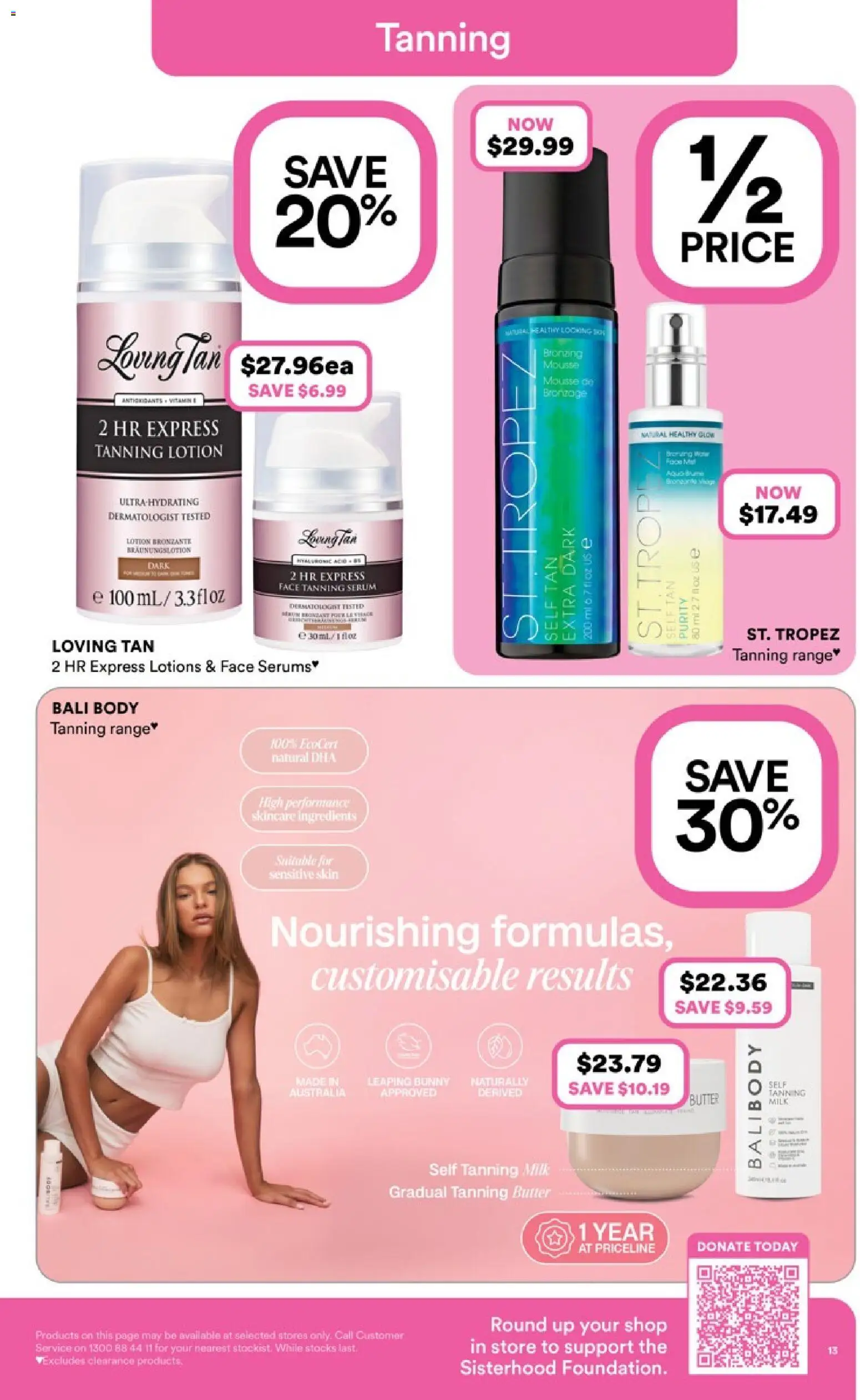 Priceline Pharmacy catalogue - valid from 05.03.2026 | Page: 13 | Products: Butter, Lotion, Mousse, Sensitive skin