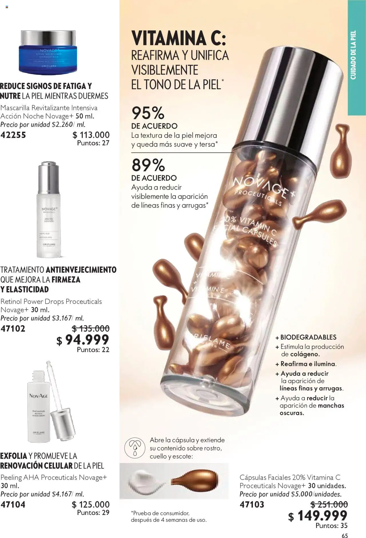 Oriflame revista - valida desde el 13.09.2025 | Página: 65