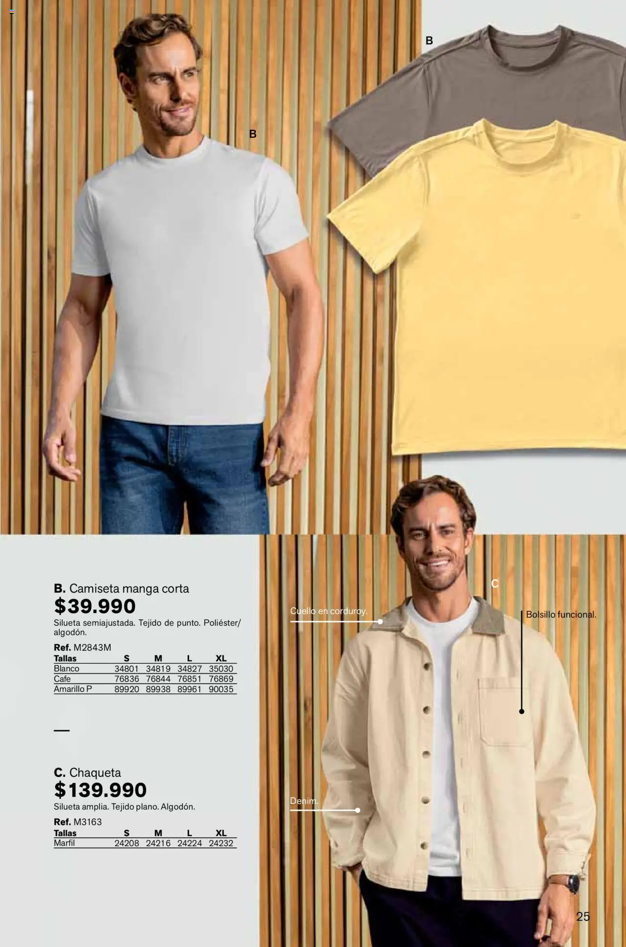 Leonisa revista - valida desde el 04.08.2025 | Página: 25 | Productos: Camiseta, Cuello, Chaqueta, Café