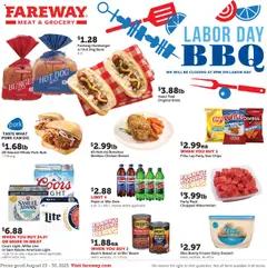 Preview of Fareway weekly ads valid from 25.08.2025
