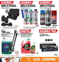 Nuevas ofertas de AutoZone válidas en toda la República Mexicana desde el 31.08.2025. ¡Encuentra las mejores ofertas en AutoZone - Catálogo! | Página: 2 | Productos: Limpiador, Audio, Botella, Pintura