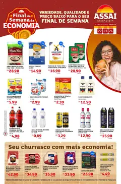 Encarte Assaí Atacadista - PR - Pré-Visualização do folheto da loja Assaí Atacadista, válido de 22.08.2025