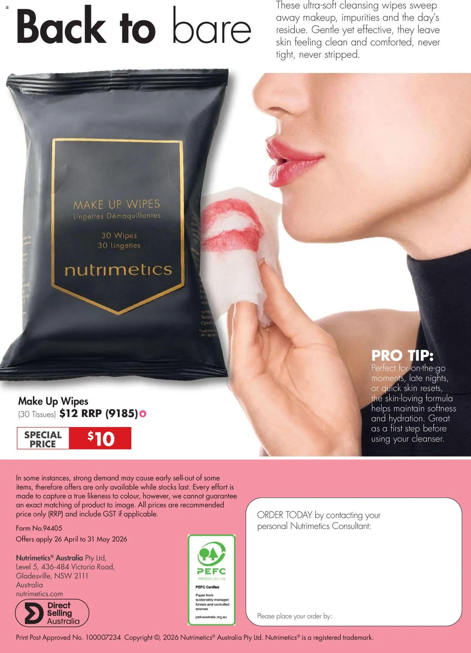 Nutrimetics catalogue - valid from 26.04.2026 | Page: 28 | Products: Tissues