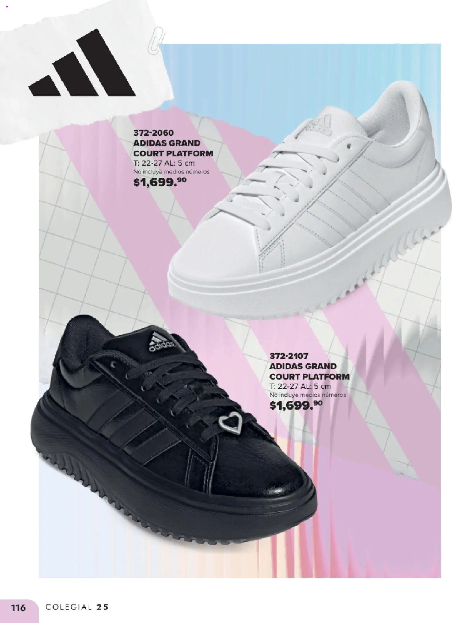 Nuevas ofertas de Andrea válidas en toda la República Mexicana desde el 25.05.2025. ¡Encuentra las mejores ofertas en Andrea catálogo Colegial ! | Página: 116