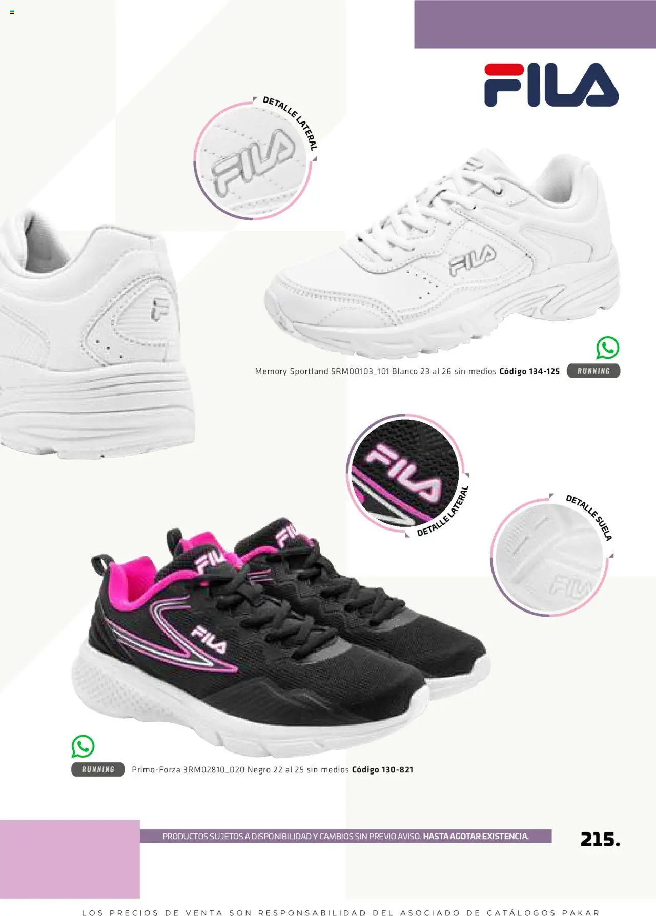 Nuevas ofertas de SC Pakar válidas en toda la República Mexicana desde el 29.08.2025. ¡Encuentra las mejores ofertas en SC Pakar - Catálogo Otoño Women! | Página: 215