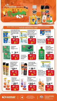 Semar Supermercado - Ofertas Isenticidas  - Pré-Visualização do folheto da loja Semar Supermercado, válido de 05.02.2026
