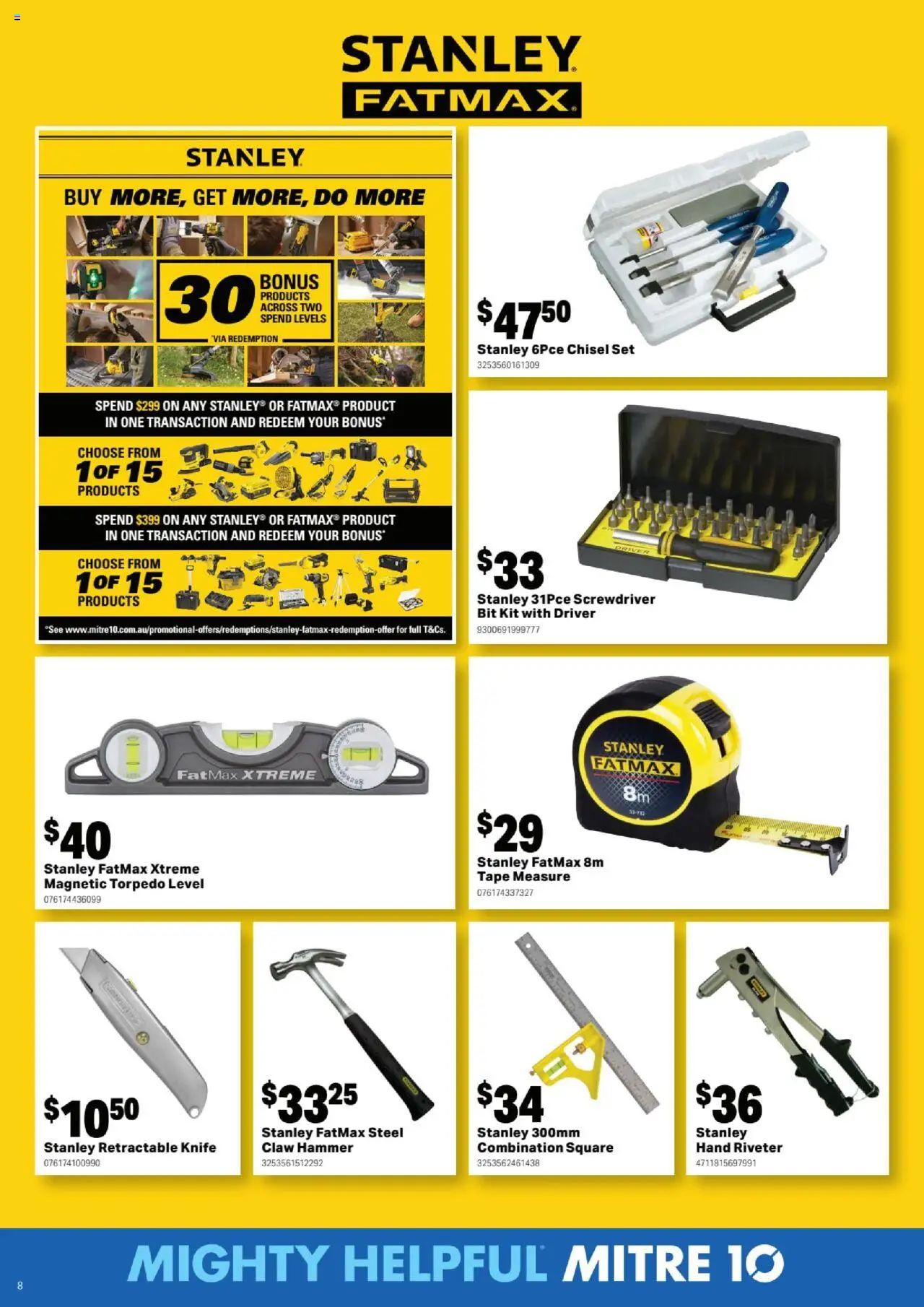 Mitre 10 catalogue - valid from 13.08.2025 | Page: 8