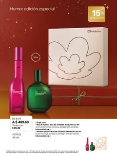 Vista previa de Natura campaña 18 2025, nuevo folleto de la tienda, válido en México a partir del 01.12.2025 | Página: 17 | Productos: Té, Caja, Eau de toilette