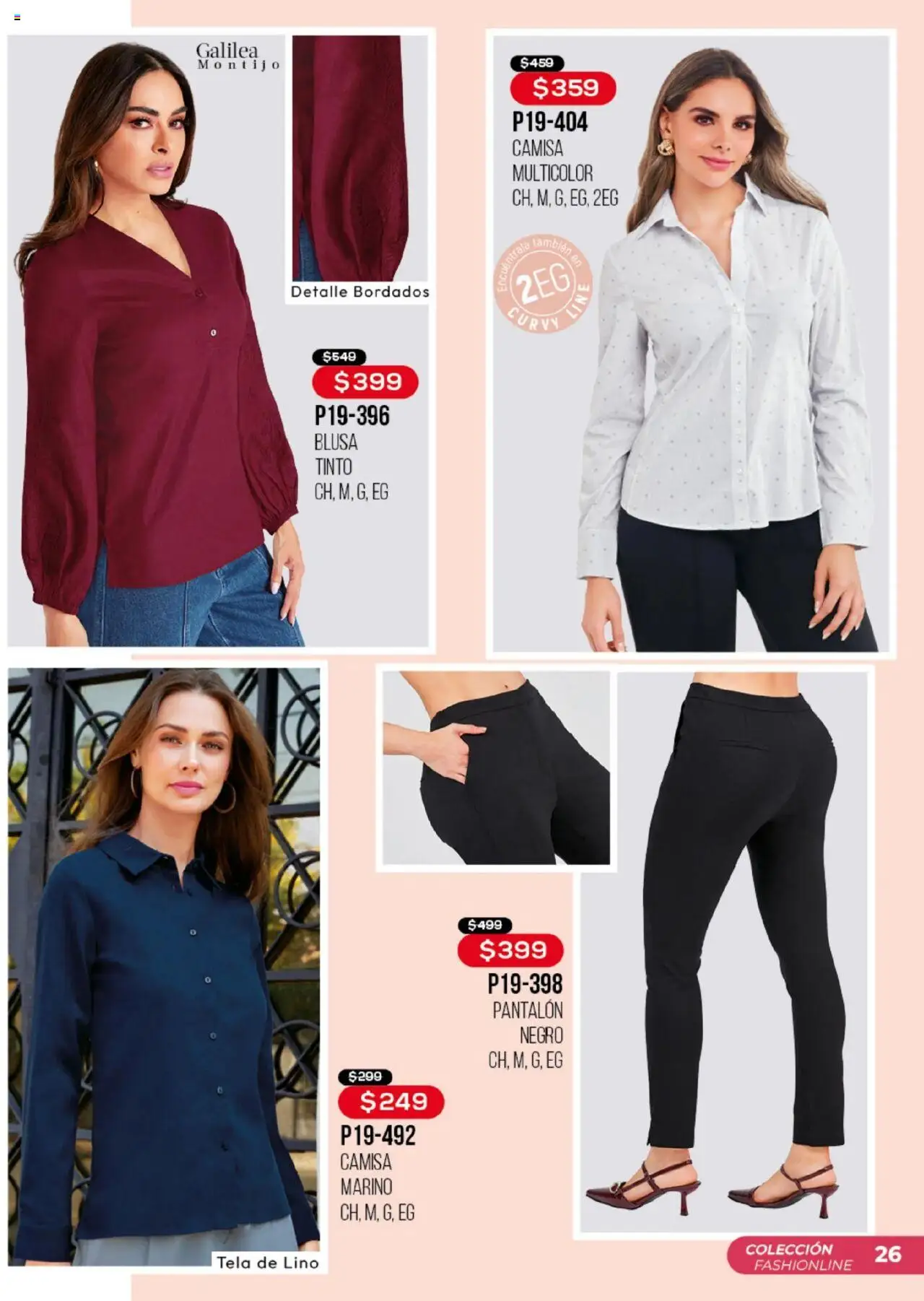 Nuevas ofertas de Cklass válidas en toda la República Mexicana desde el 14.08.2025. ¡Encuentra las mejores ofertas en Cklass - Catálogo Promo De La Semana! | Página: 27 | Productos: Blusa, Camisa