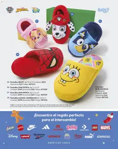 Vista previa de Coppel catálogo Regalos A Lo Grande, nuevo folleto de la tienda, válido en México a partir del 01.12.2025 | Página: 45 | Productos: Pantuflas, Esponja