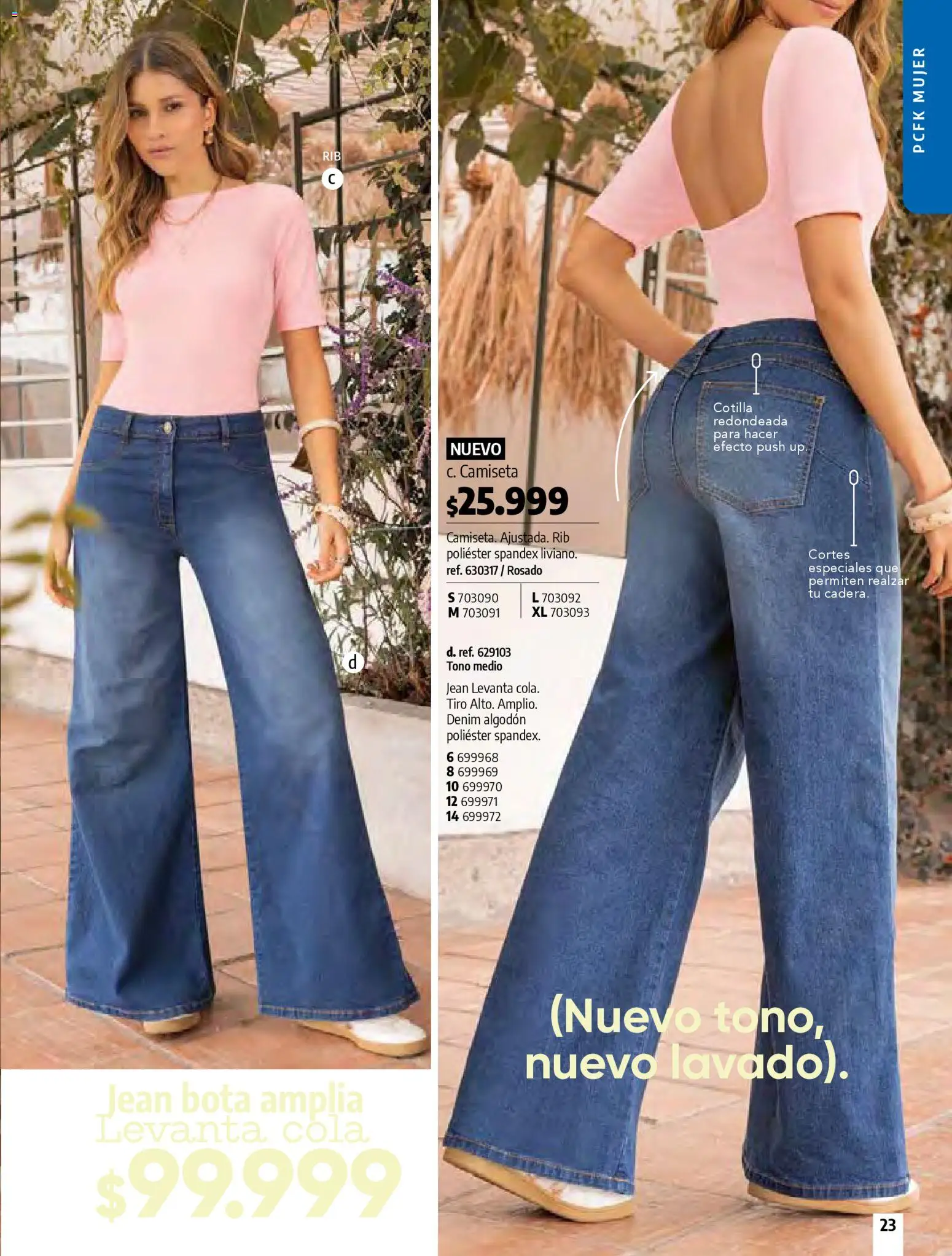 Pacifika revista - valida desde el 01.04.2026 | Página: 23 | Productos: Algodón, Jean, Camiseta