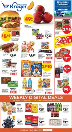 Preview of Kroger weekly ads valid from 13.08.2025