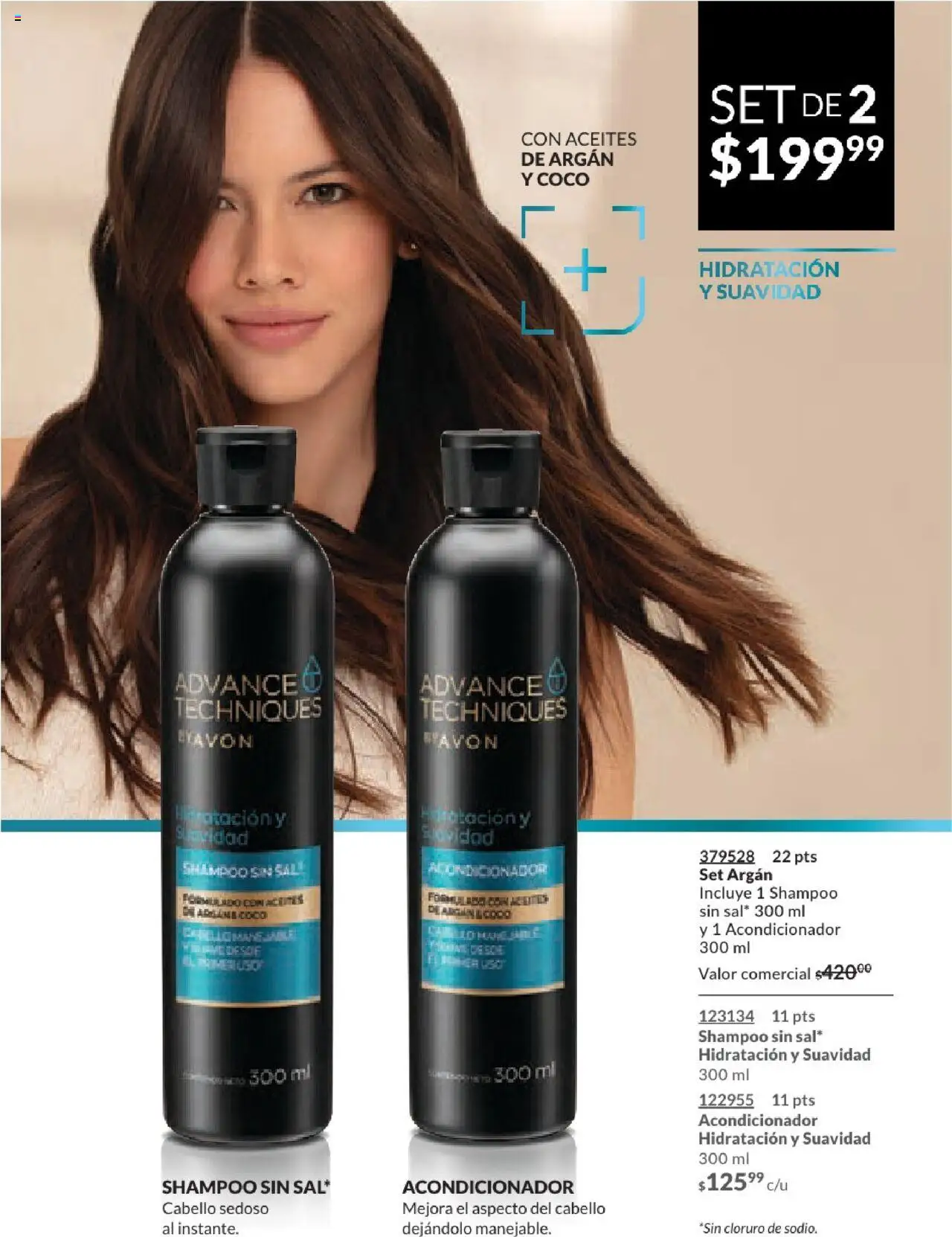 Nuevas ofertas de AVON válidas en toda la República Mexicana desde el 17.03.2025. ¡Encuentra las mejores ofertas en AVON campaña 7 2025! | Página: 189 | Productos: Acondicionador