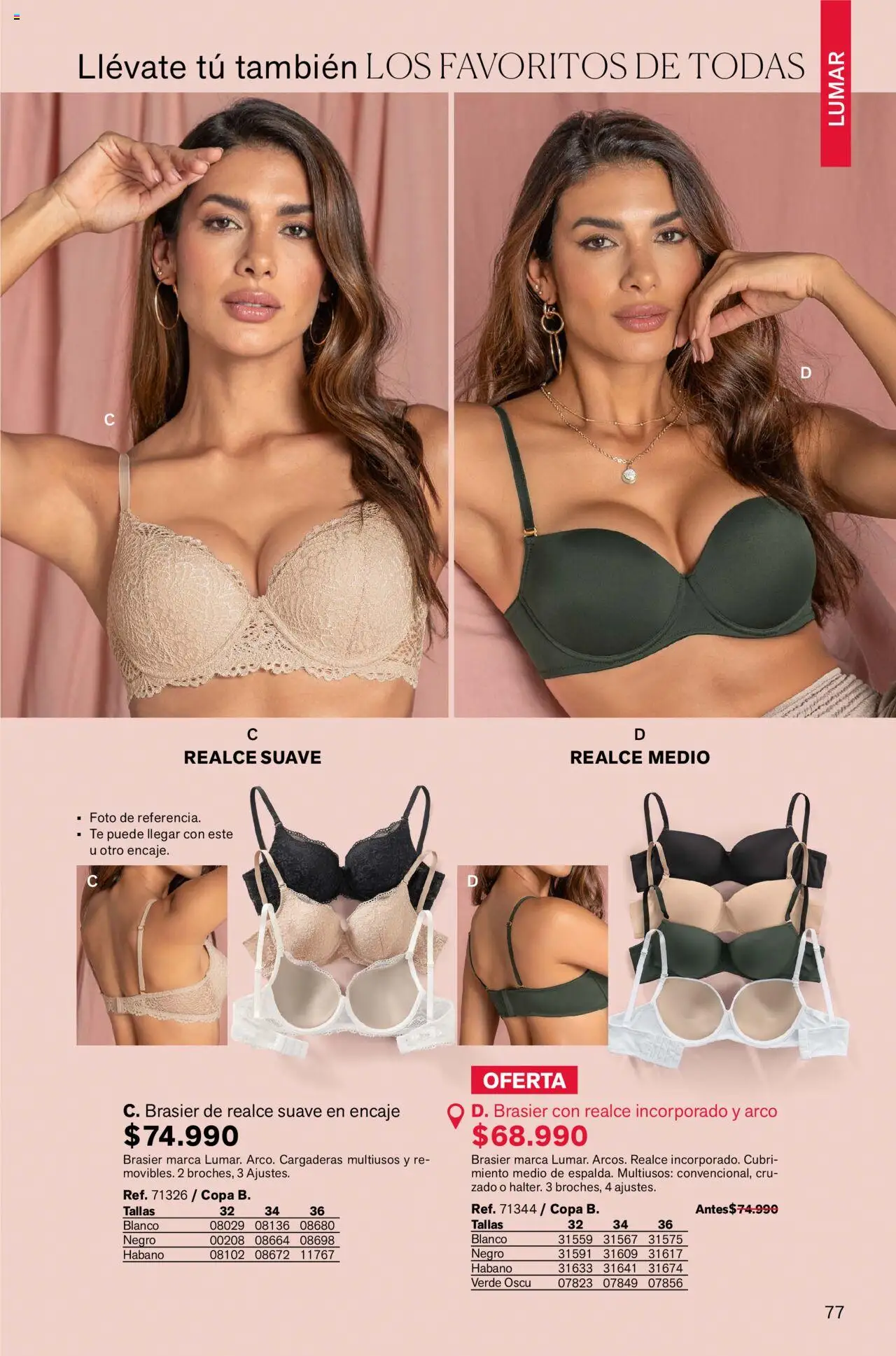 Leonisa revista - valida desde el 01.10.2025 | Página: 77 | Productos: Té, Brasier