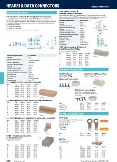 Preview of Jaycar Engineering & Scientific Catalogue 2025/2026  - valid from 09.07.2025 | Page: 280 | Products: Socket, Pc, Cable, Disk