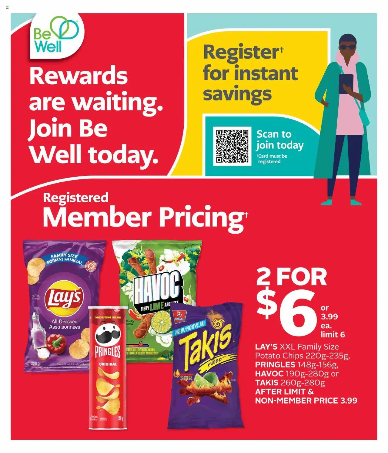 Rexall flyer valid from 08.08.2025 | Page: 1 | Products: Chips, Bag