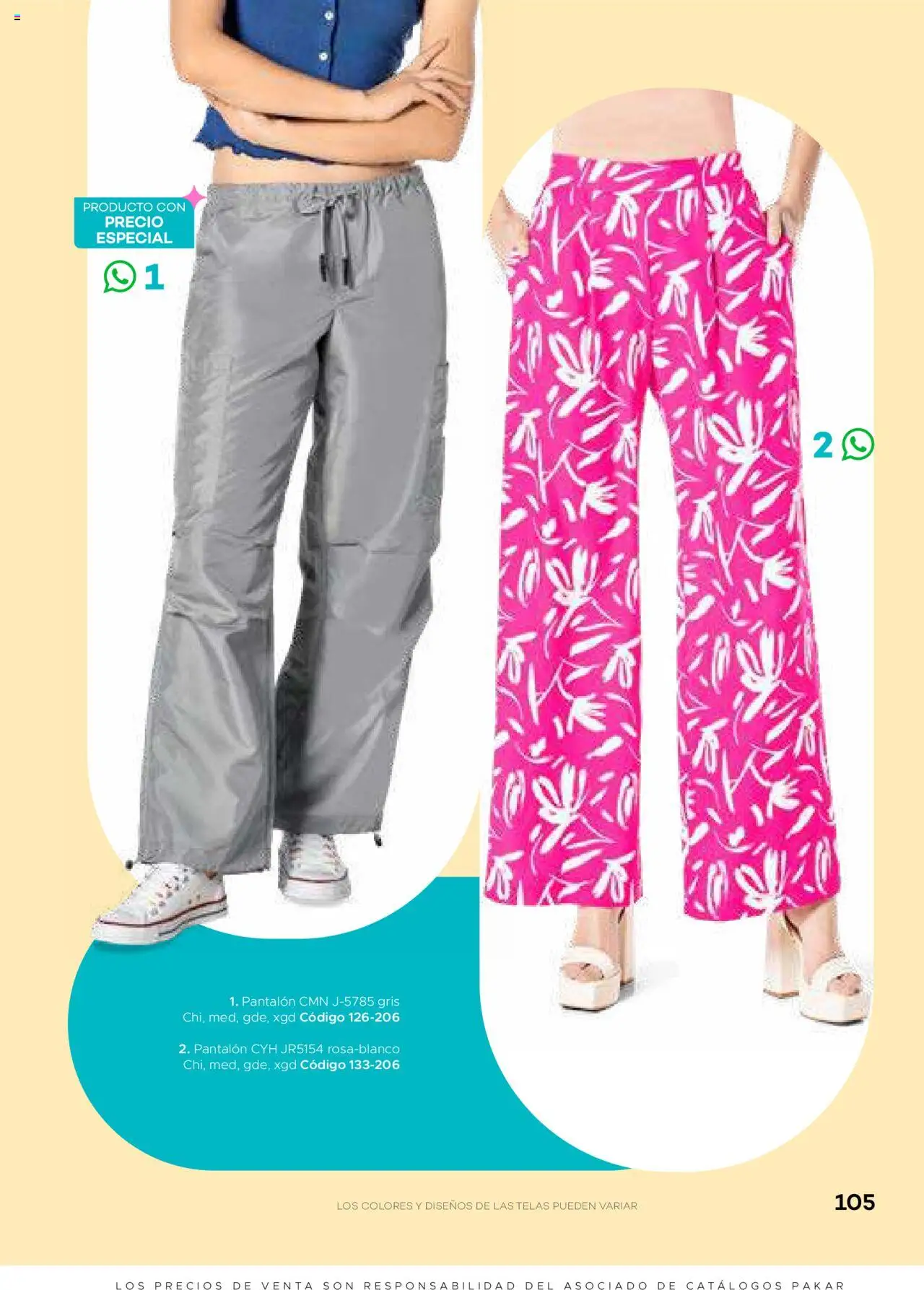 Nuevas ofertas de SC Pakar válidas en toda la República Mexicana desde el 31.01.2025. ¡Encuentra las mejores ofertas en SC Pakar catálogo Ropa! | Página: 105