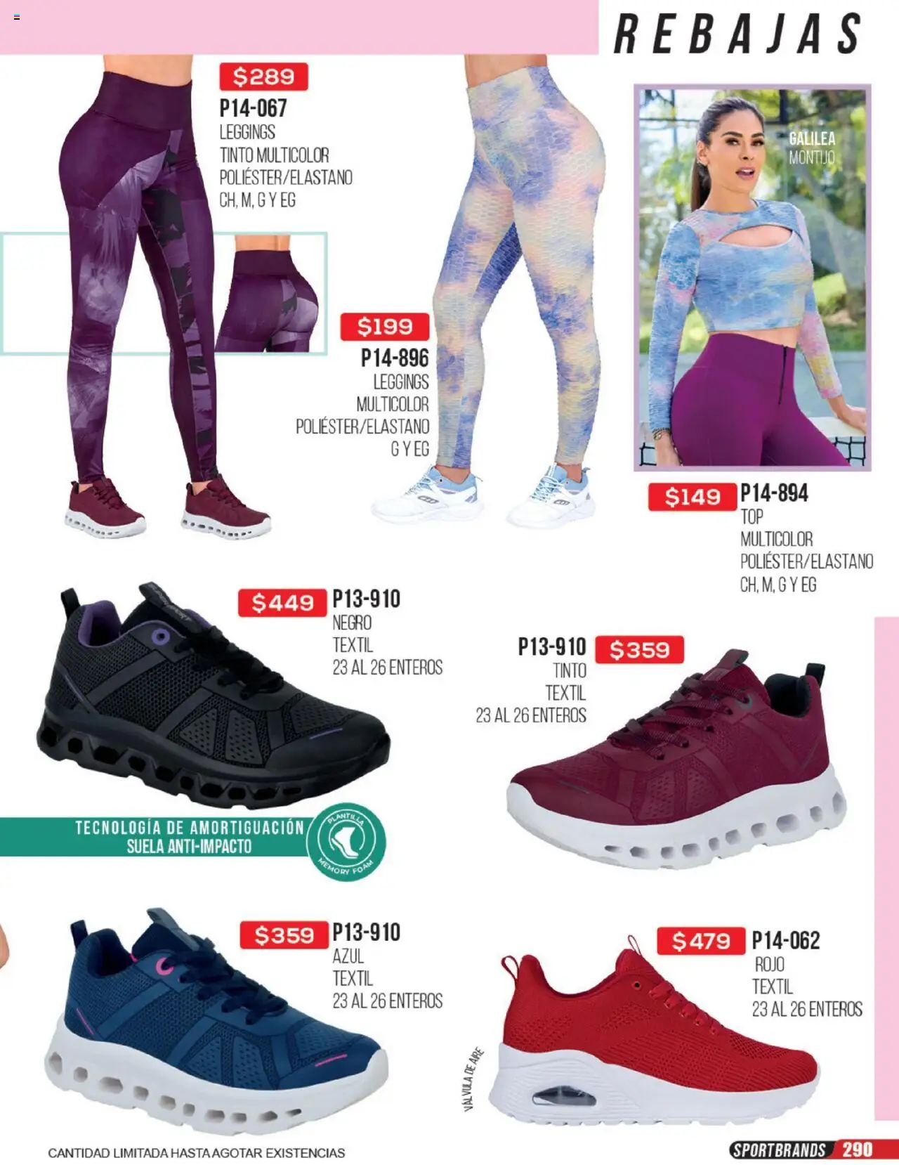 Nuevas ofertas de Cklass válidas en toda la República Mexicana desde el 23.06.2025. ¡Encuentra las mejores ofertas en Cklass catálogo Rebajas Sobre Calzado! | Página: 291 | Productos: Leggings, Válvula