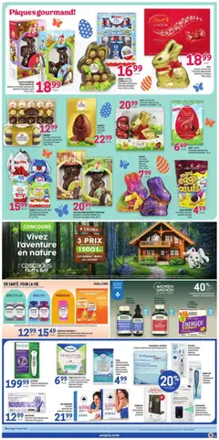 Preview of Uniprix weekly flyer / circulaire from shop Uniprix valid from 19.03.2026 | Page: 6 | Products: Candies, Gloves, Eggs, Chocolate