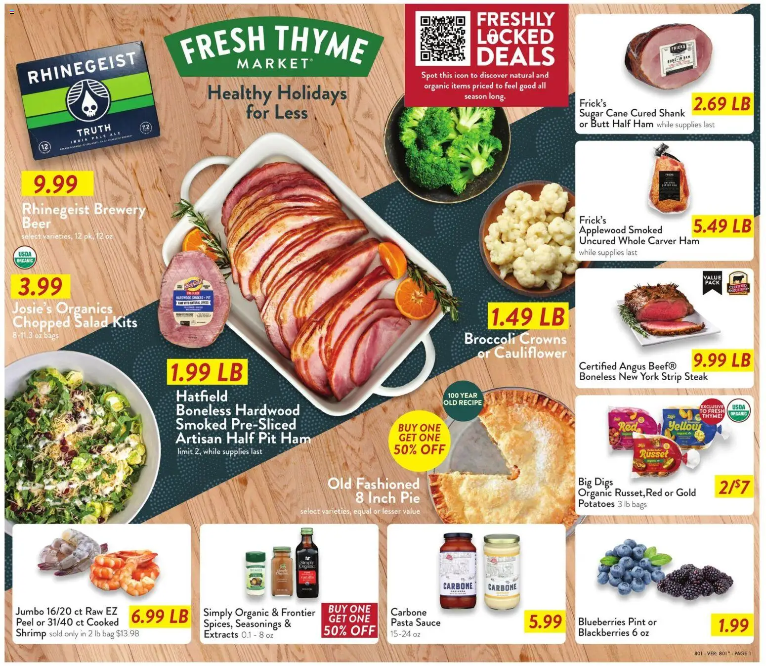 Fresh Thyme Weekly Ad - KY - valid from 10.12.2025 | Page: 2 | Products: Beer, Pasta, Salad, Sauce