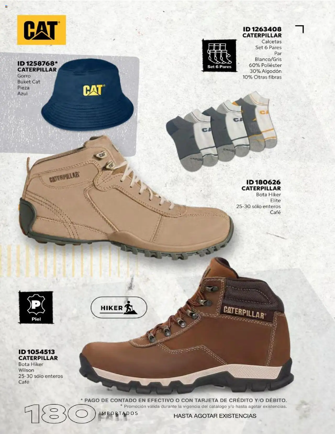 Nuevas ofertas de Price Shoes válidas en toda la República Mexicana desde el 18.10.2025. ¡Encuentra las mejores ofertas en Price Shoes catálogo Fall Importados segunda! | Página: 180 | Productos: Calcetas, Café, Algodón