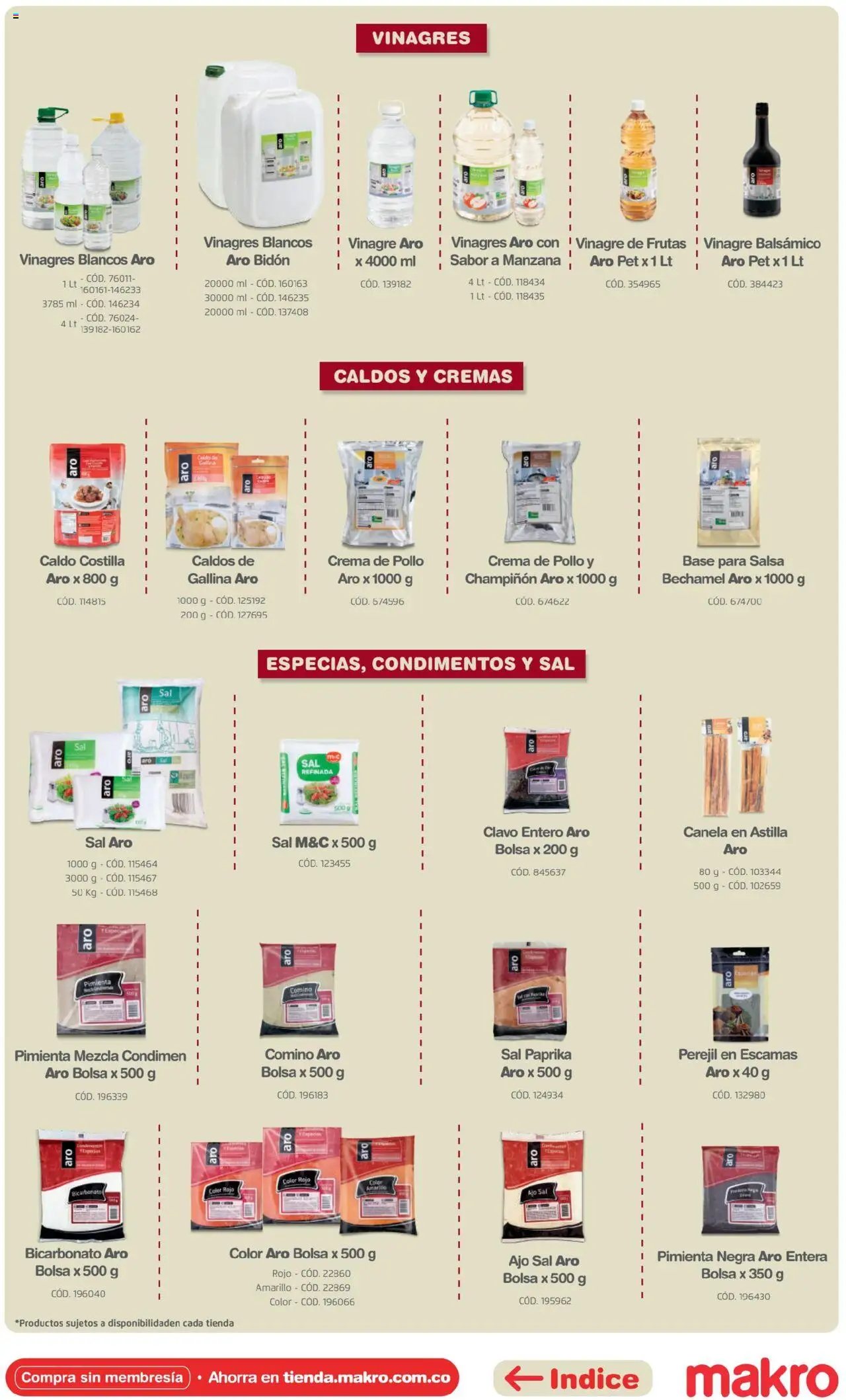 Makro revista - valida desde el 16.04.2025 | Página: 41 | Productos: Ajo, Crema, Manzana, Vinagre