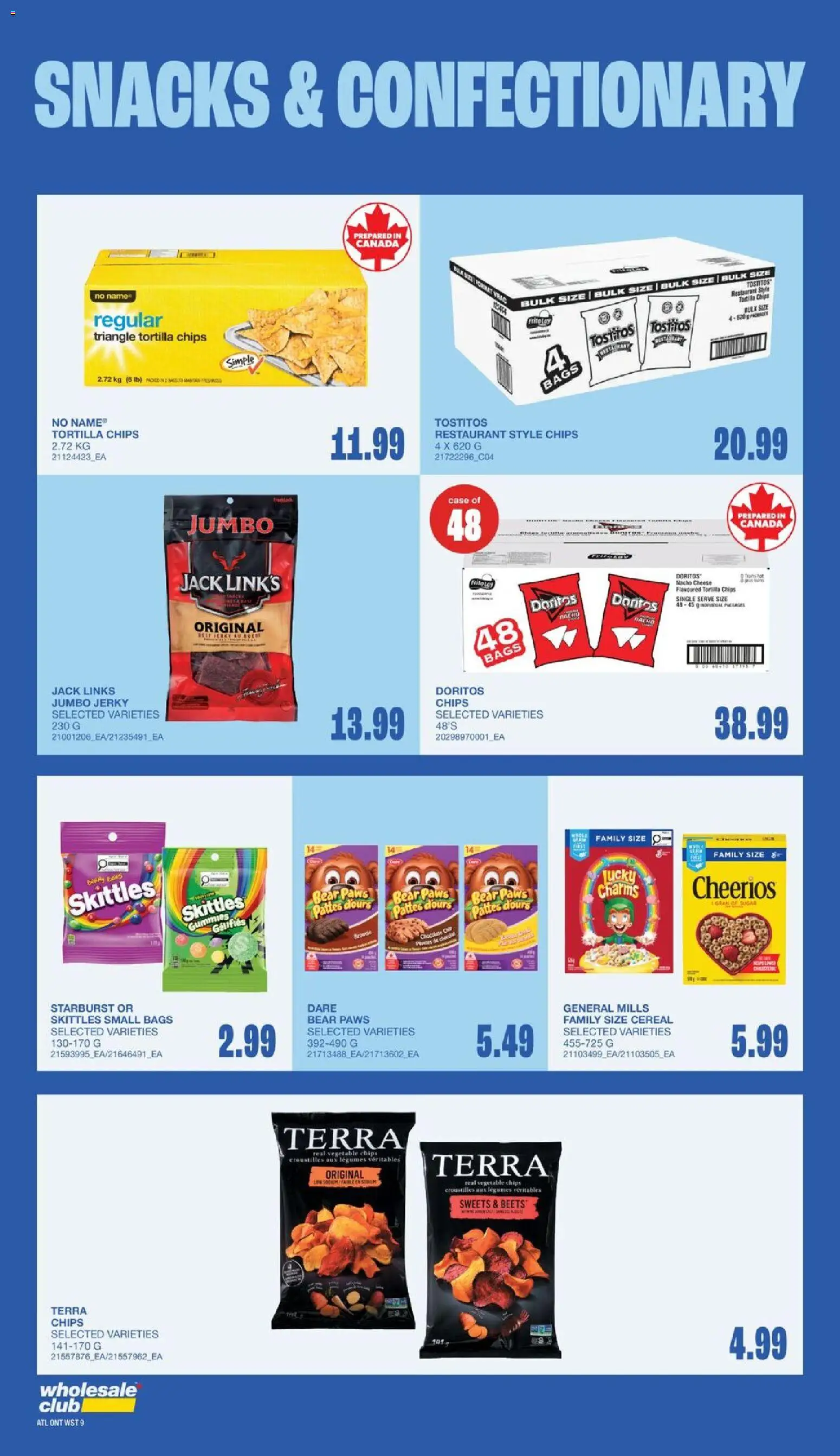 Wholesale Club flyer valid from 23.04.2026 | Page: 16 | Products: Chips, Case, Cheese, Chocolate