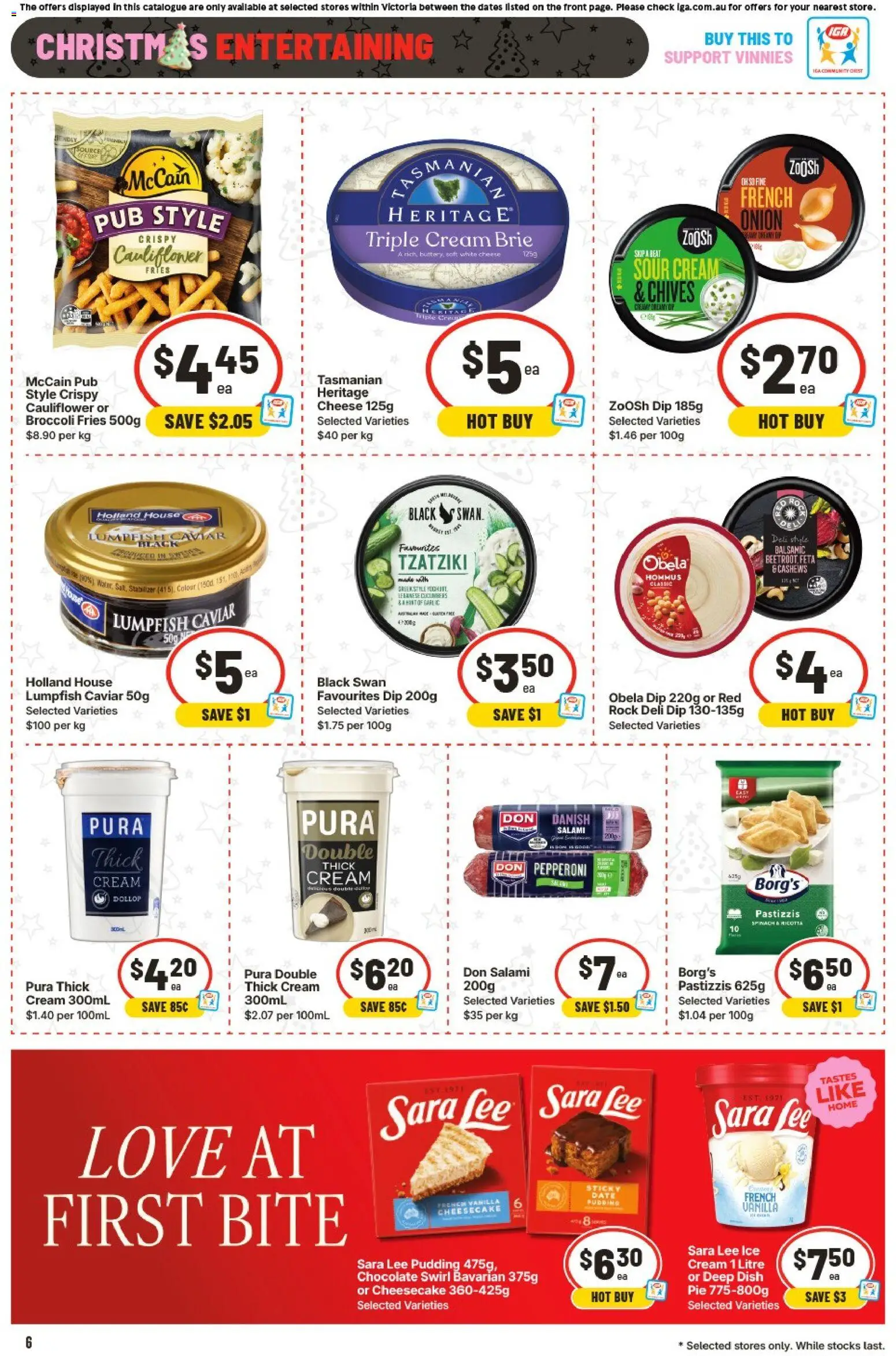 IGA catalogue - valid from 17.12.2025 | Page: 9 | Products: Cream, Cucumbers, Spinach, Cap