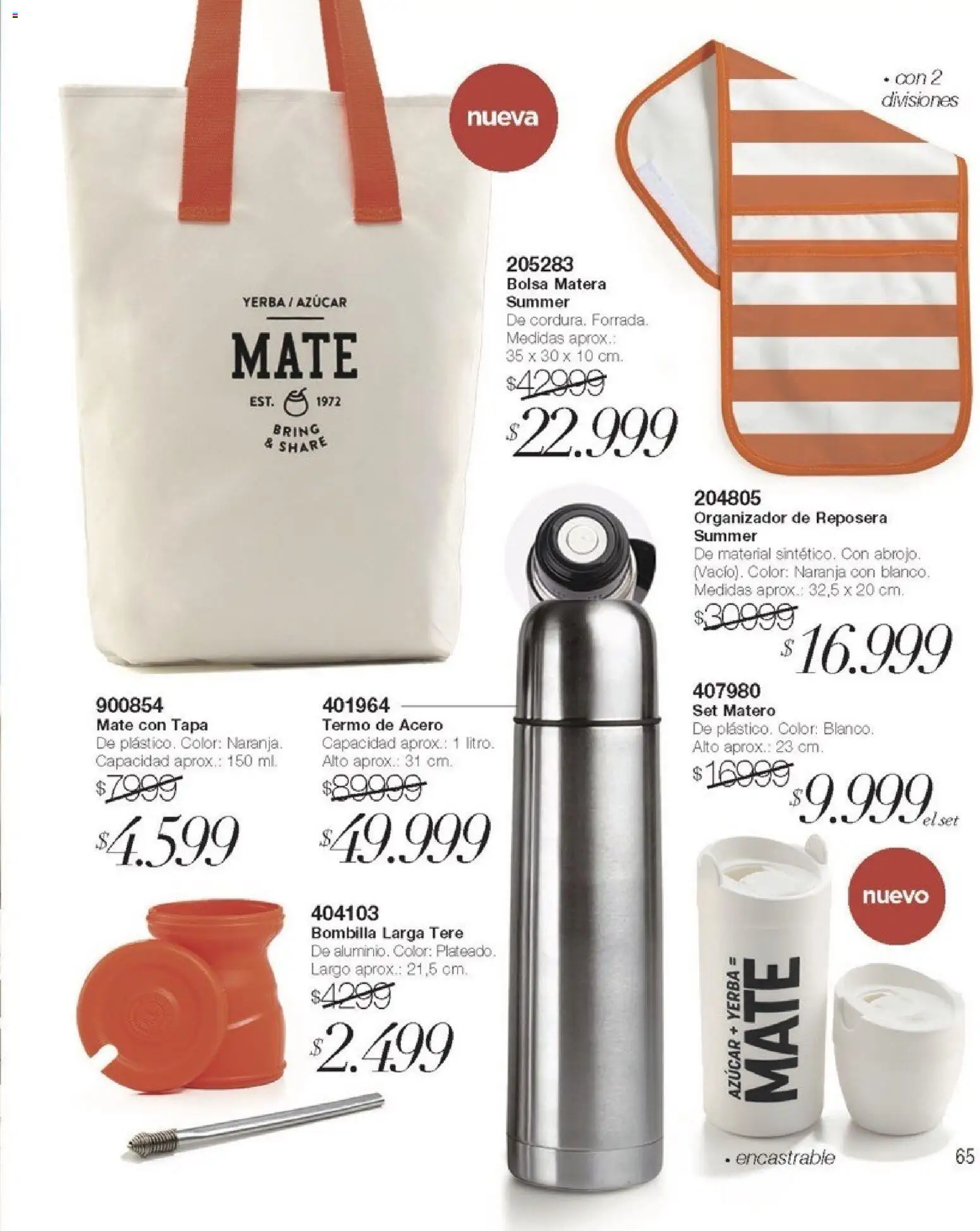 Violetta catálogo │ válido desde el 01.02.2026 | Página: 65 | Productos: Bolsa, Mate, Termo, Yerba