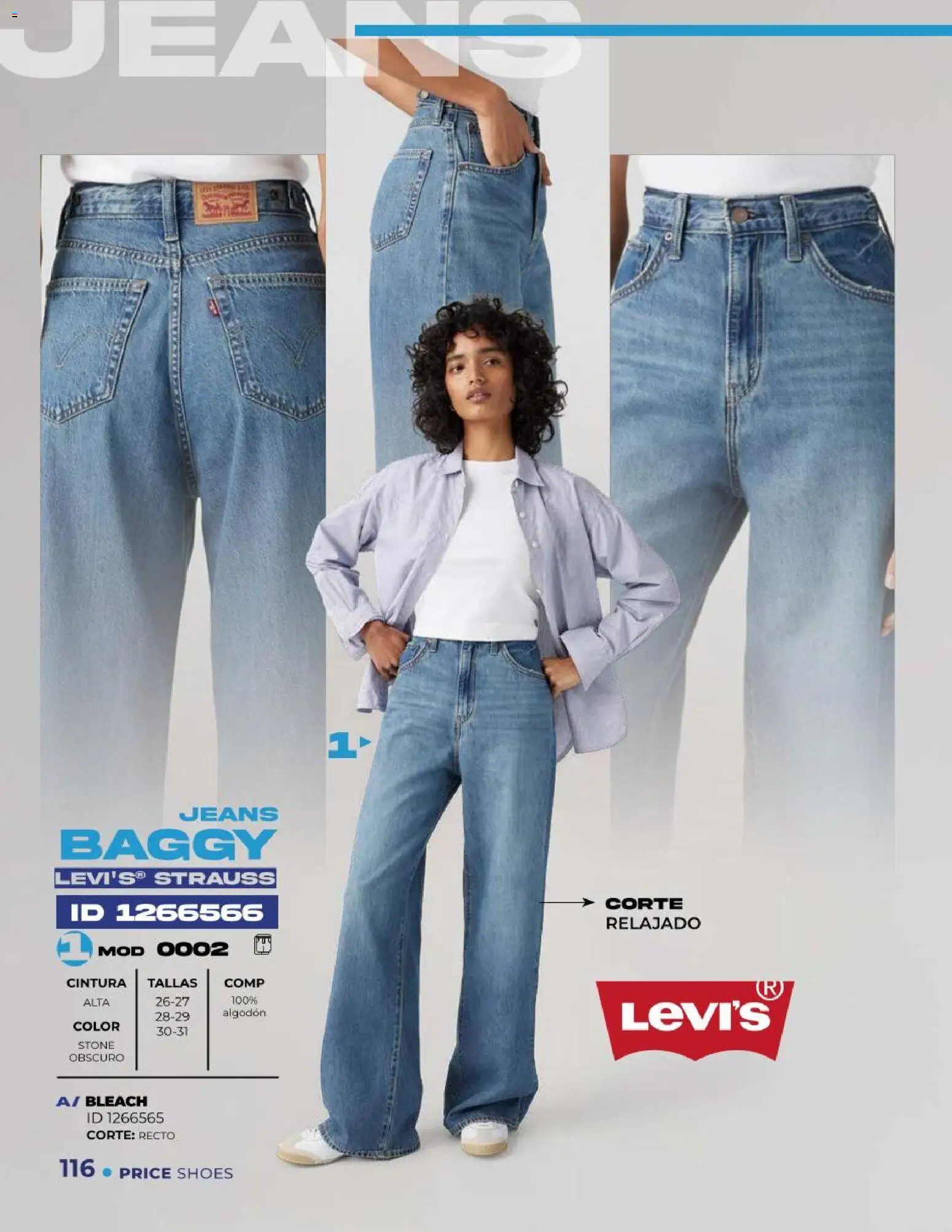 Nuevas ofertas de Price Shoes válidas en toda la República Mexicana desde el 05.02.2026. ¡Encuentra las mejores ofertas en Price Shoes catálogo Jeans! | Página: 116