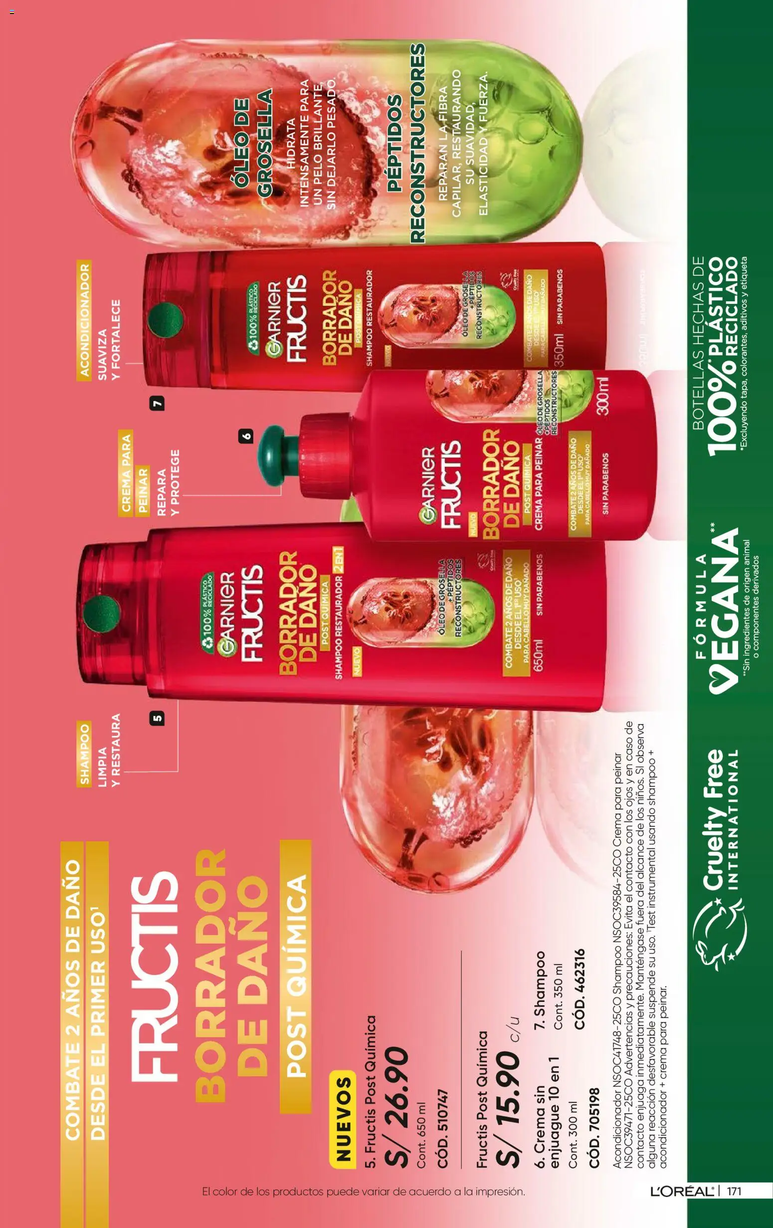 Catálogo Azzorti válido desde 07.01.2026 | Página: 174 | Productos: Shampoo, Acondicionador, Crema