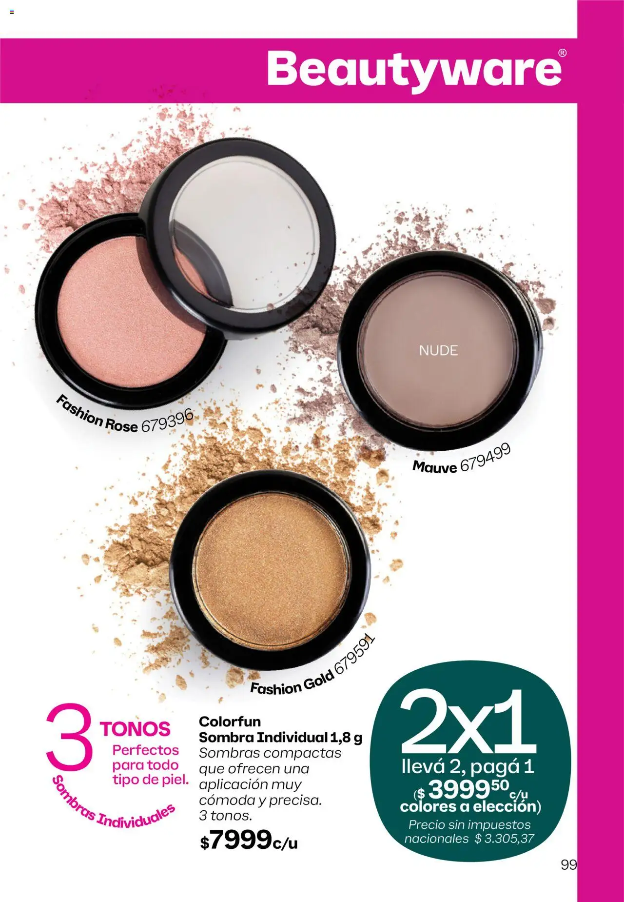 Tupperware Folleto │ válido desde el 25.08.2025 | Página: 100 | Productos: Sombra, Individual